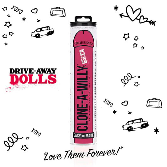 Clone A Willy Drive Away Dolls -Forever Fuchsia