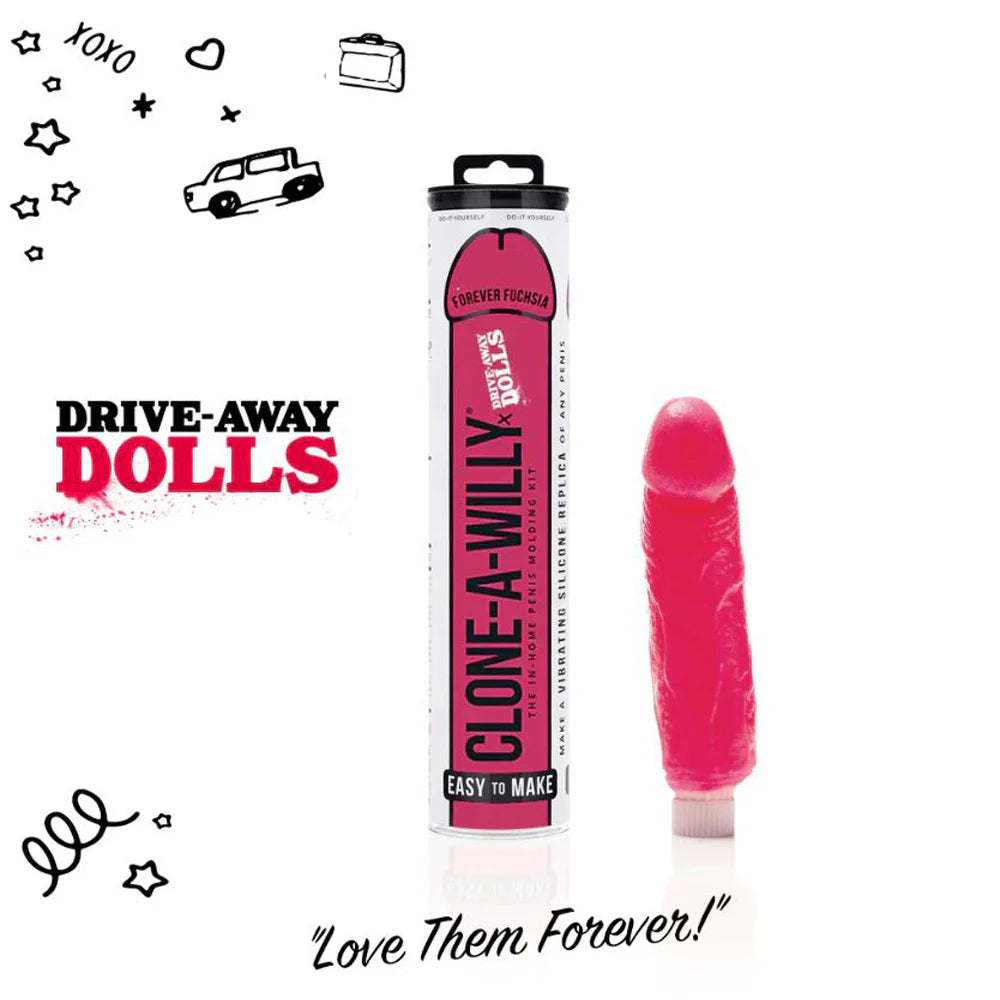 Clone A Willy Drive Away Dolls -Forever Fuchsia