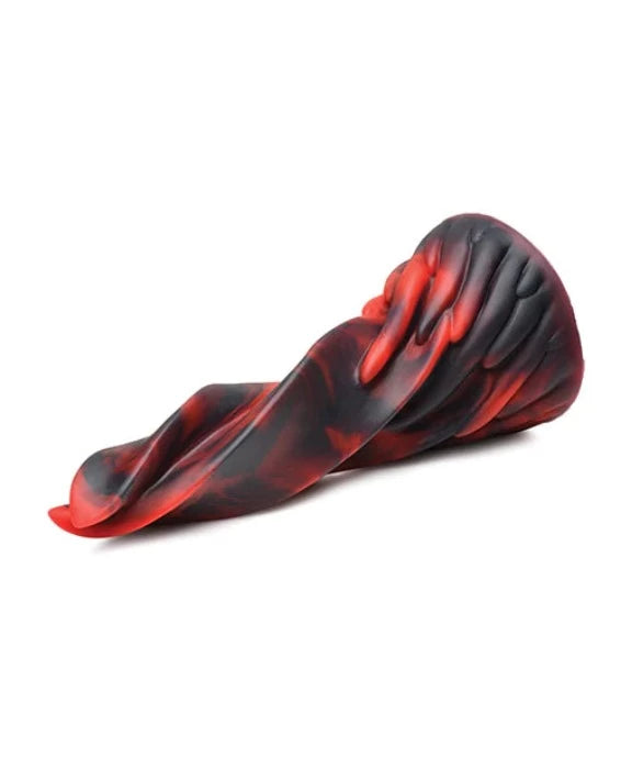 Creature Cocks 'Hell Kiss' Twisted Tongues Dildo