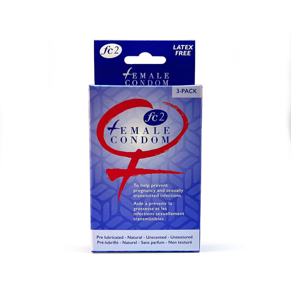 FC2 Female Nitrile Condoms - 3pk