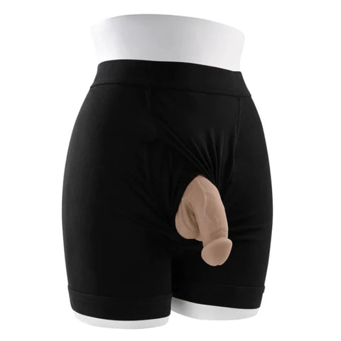 Gender X 4" Squishy TPE Packer -Light