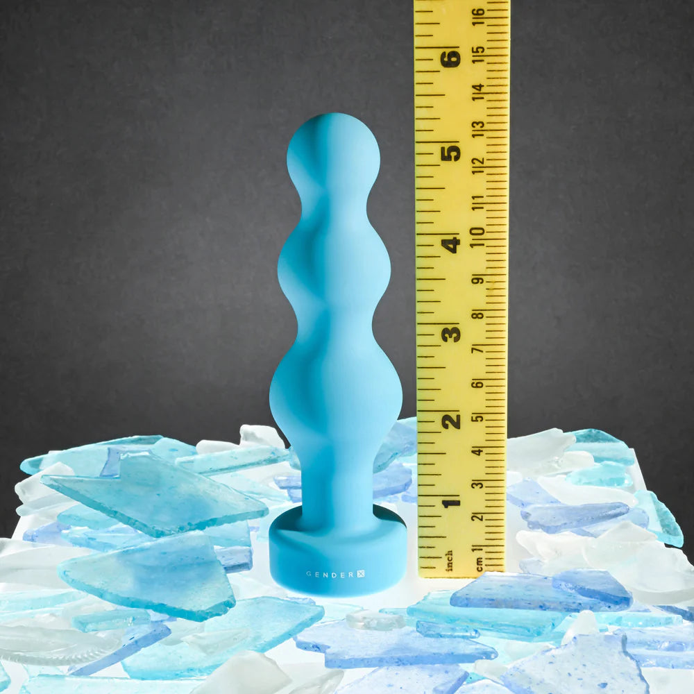 Gender-X 'Plugged Up' Anal Vibe -Blue
