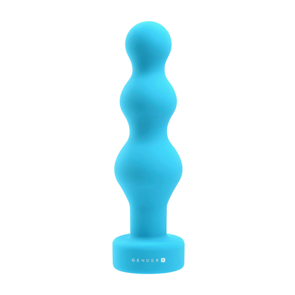 Gender-X 'Plugged Up' Anal Vibe -Blue