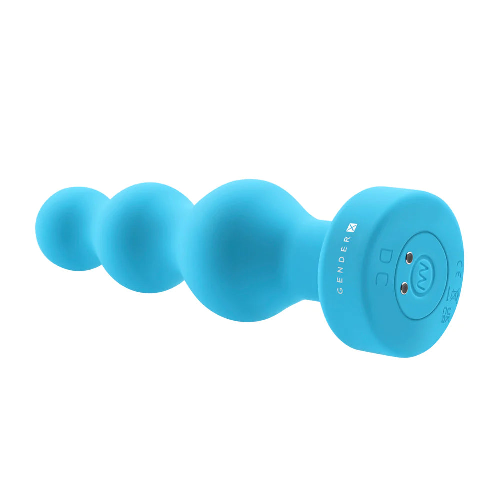 Gender-X 'Plugged Up' Anal Vibe -Blue
