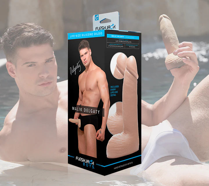 Fleshjack Boys Malik Delgaty Dildo