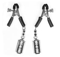 Spartacus "Razor Blade" Nipple Clamps