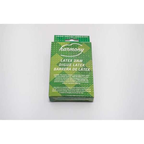 Harmony Latex Dental Dams -6pc