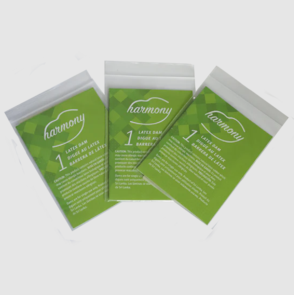 Harmony Latex Dental Dams -6pc