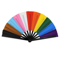 Progress Pride Hand Fan - Plastic