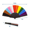 Progress Pride Hand Fan -Small