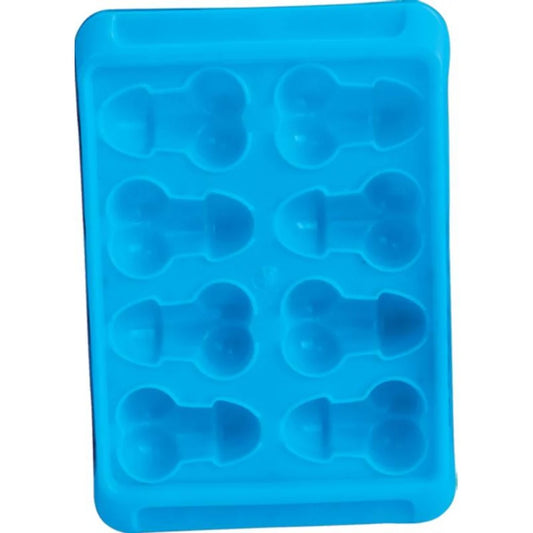 Blue Balls Penis Shaped Ice Cube Tray 2pc