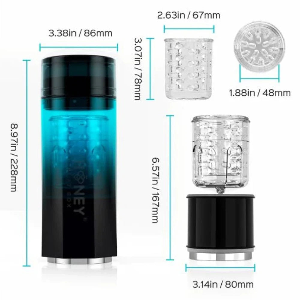 Honey 'Adrian' Water Spa Rotating Auto Masturbator