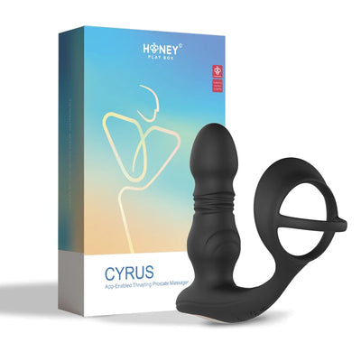Honey ''Cyrus'' App-Controlled Thrusting Prostate Massager