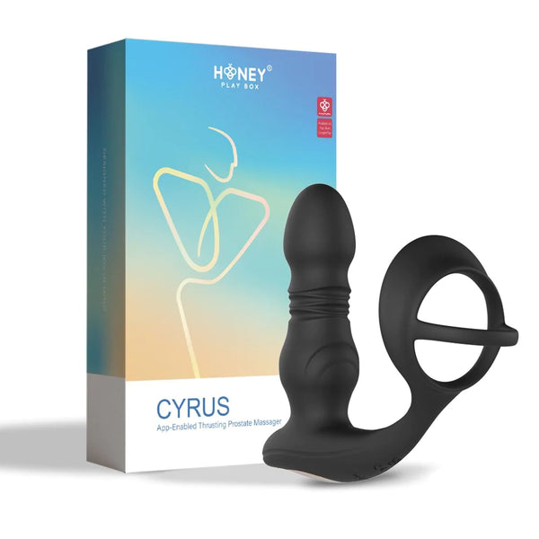 Honey ''Cyrus'' App-Controlled Thrusting Prostate Massager