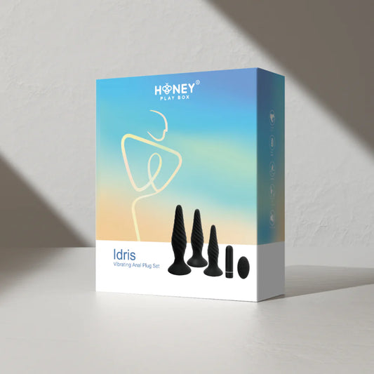 Honey "Idris" R/C Vibrating Anal Plug Set 5pc