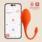 Honey ''Lili'' App-Controlled Egg Vibrator -Orange