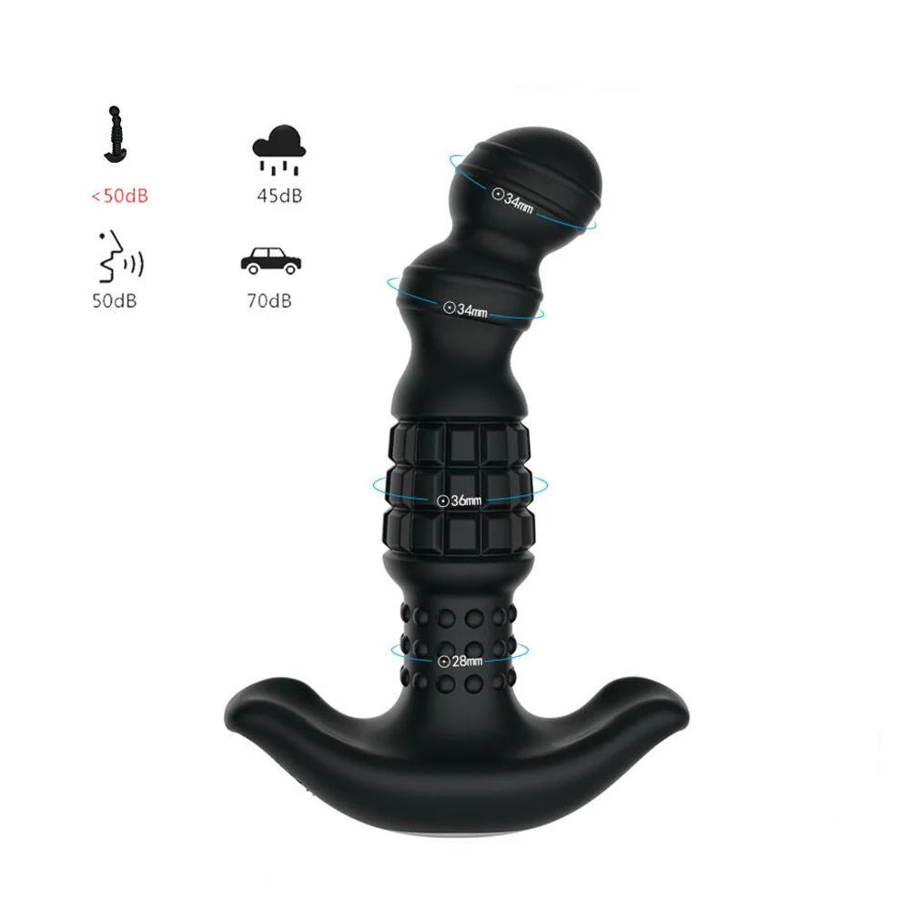 Honey 'Pineapple Man' Rolling Beads Prostate Massager