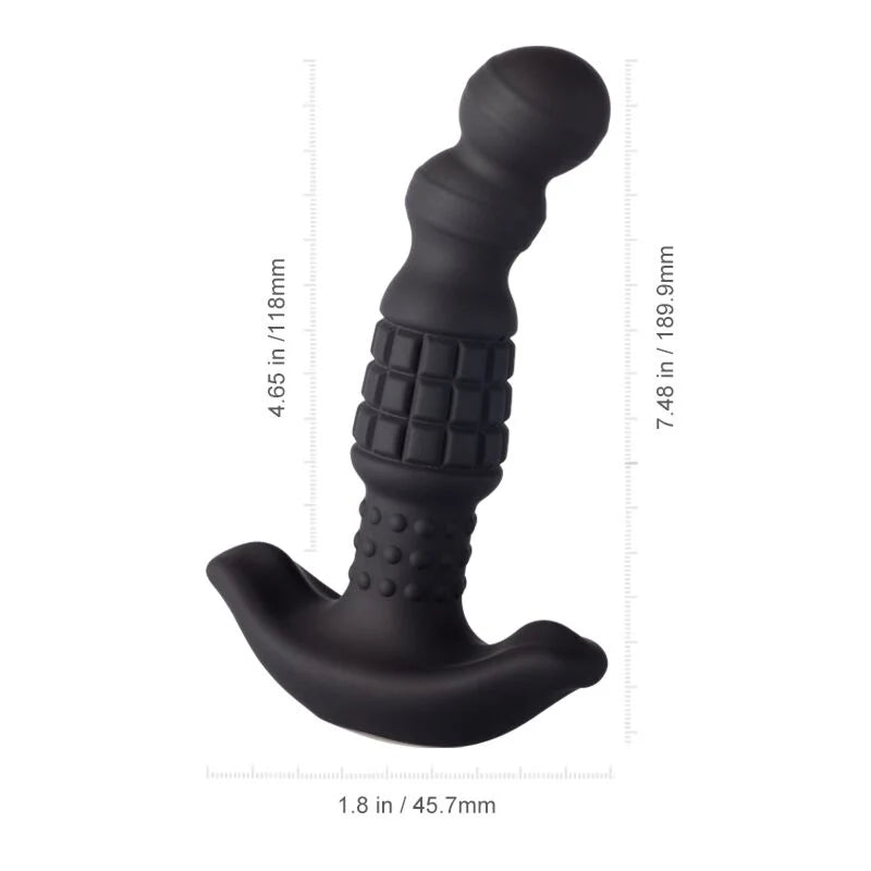 Honey 'Pineapple Man' Rolling Beads Prostate Massager