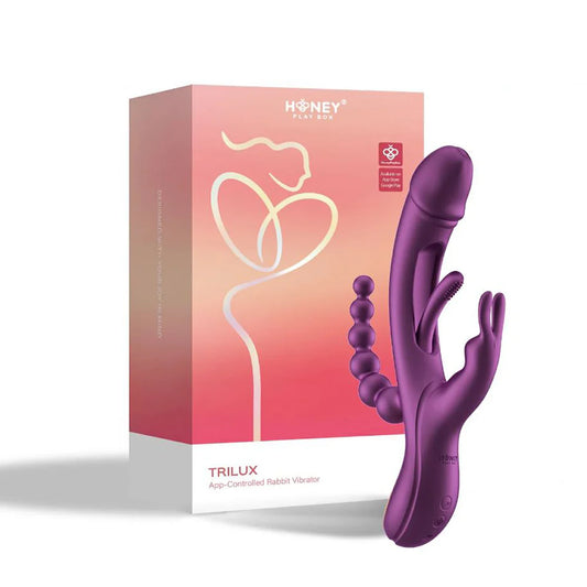 Honey 'Trilux' App-Enabled Kinky Fingers Rabbit