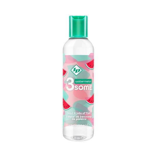 ID 3SOME Watermelon 3-in-1 Lube - 4oz