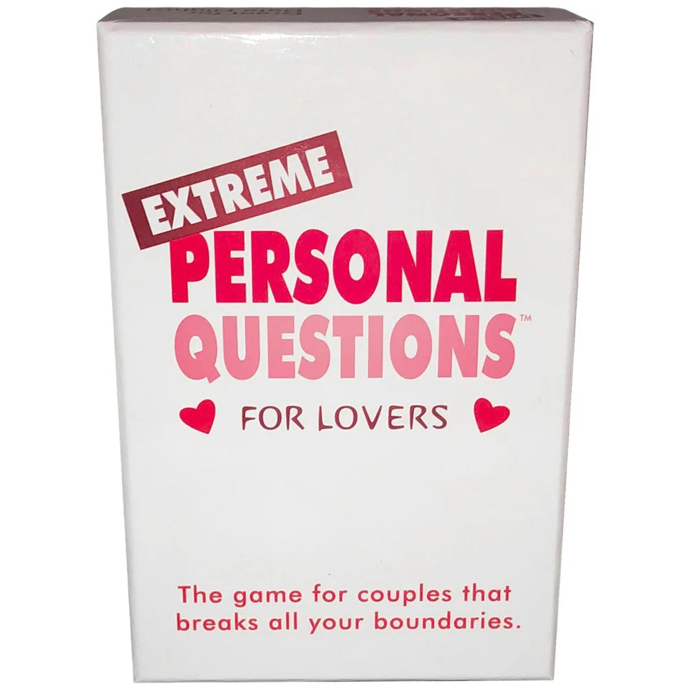 Extreme Personal Questions ''For Lovers'' Party Game
