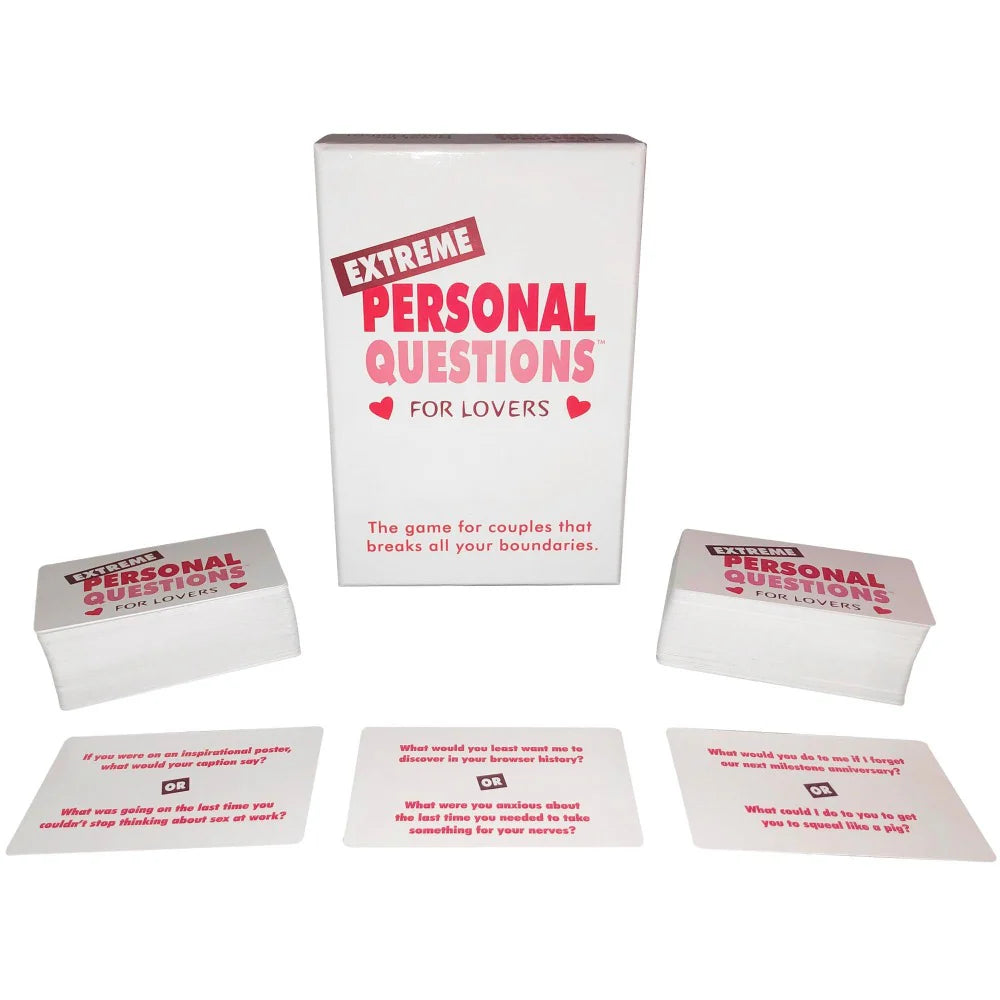 Extreme Personal Questions ''For Lovers'' Party Game