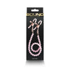 Bound ''DC1'' Beads Nipple Clamps -Pink