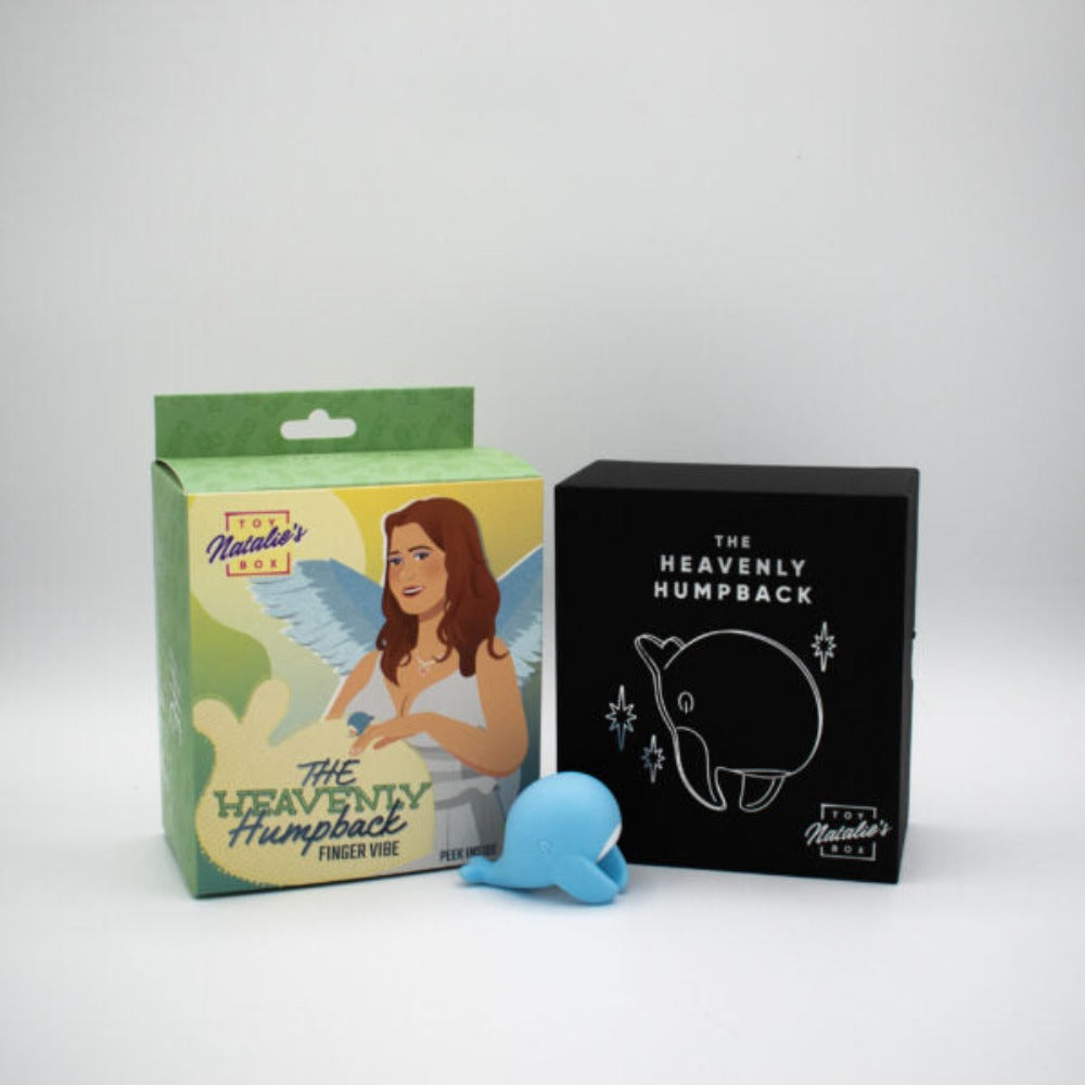 The Heavenly Humpback Finger Bullet Vibe - Natalie Toy Box