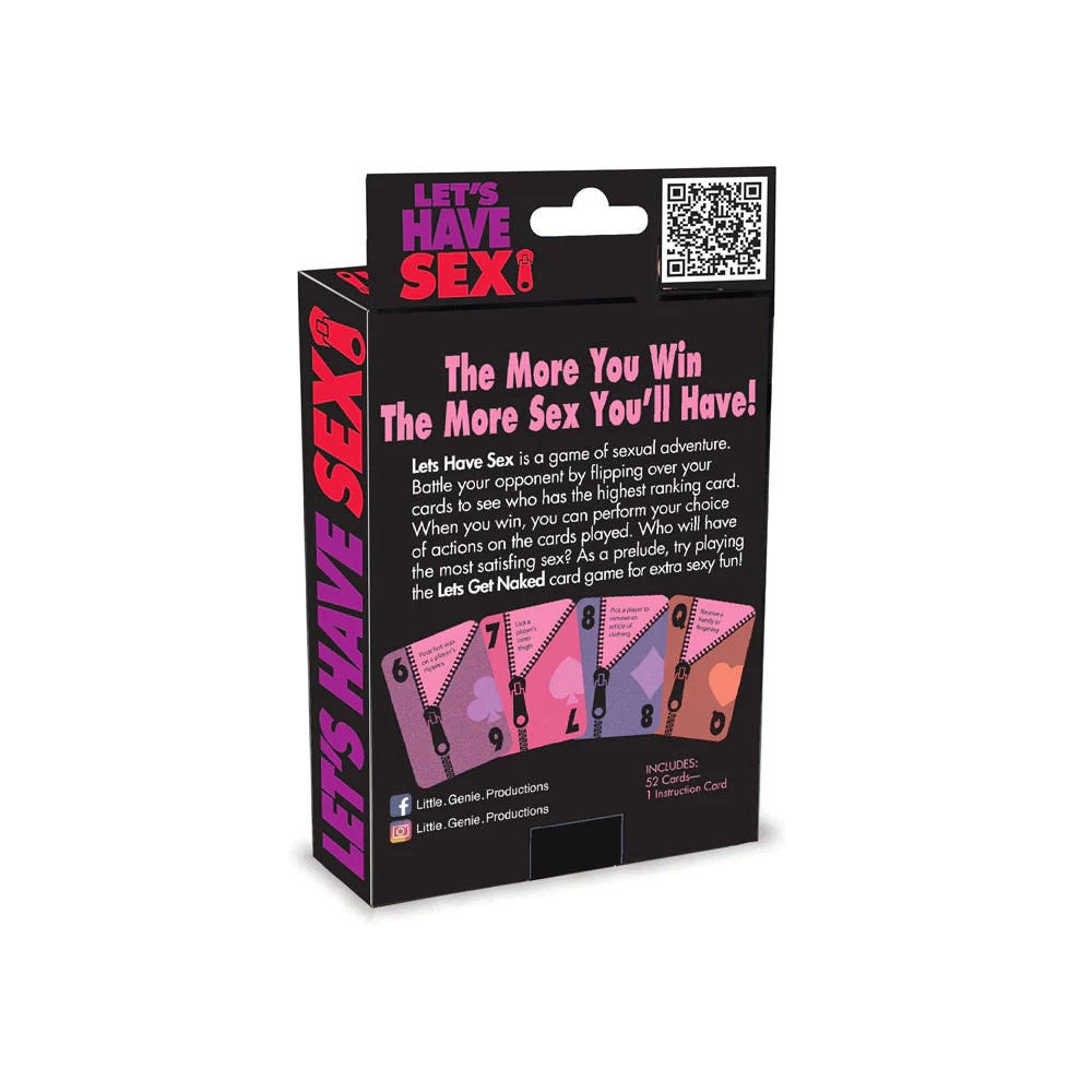 Let’s Have Sex ''Sexy War'' Card Game