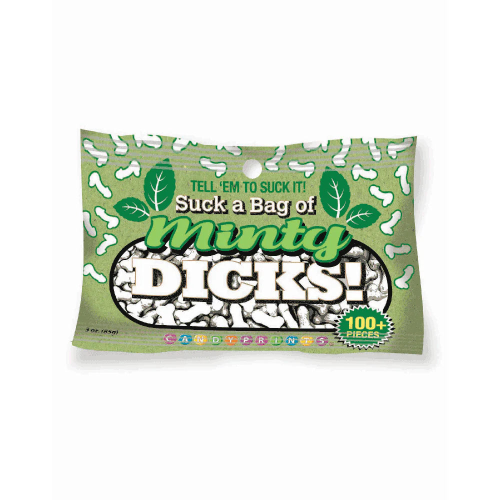 Suck a Bag of 'Minty' Dicks Candy 3oz bag