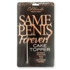 Glitterati ''Same Penis Forever'' Cake Topper