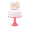 Glitterati ''Same Penis Forever'' Cake Topper