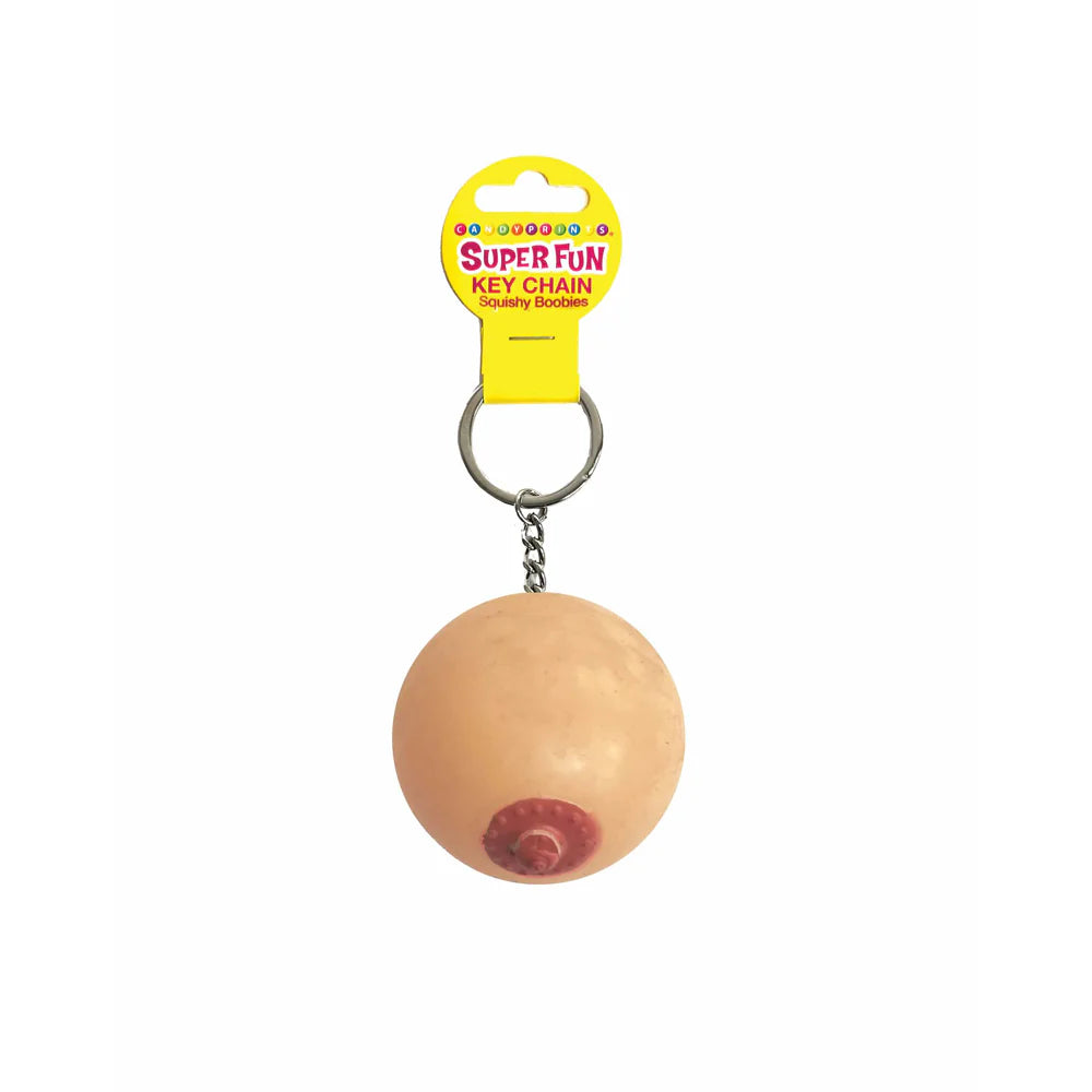 Super Fun Keychain - Squishy Boobie