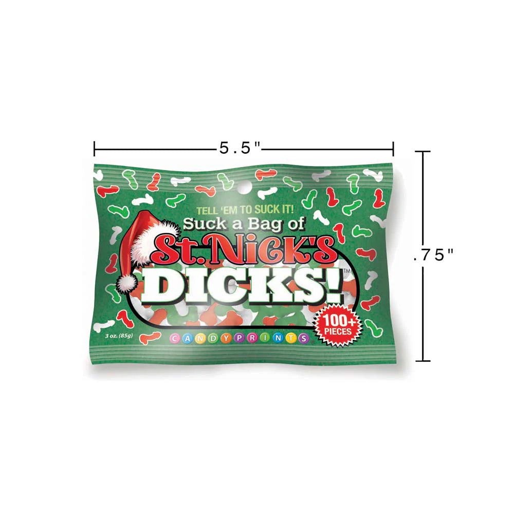 Suck a Bag of 'St Nick's' Dicks -3oz bag
