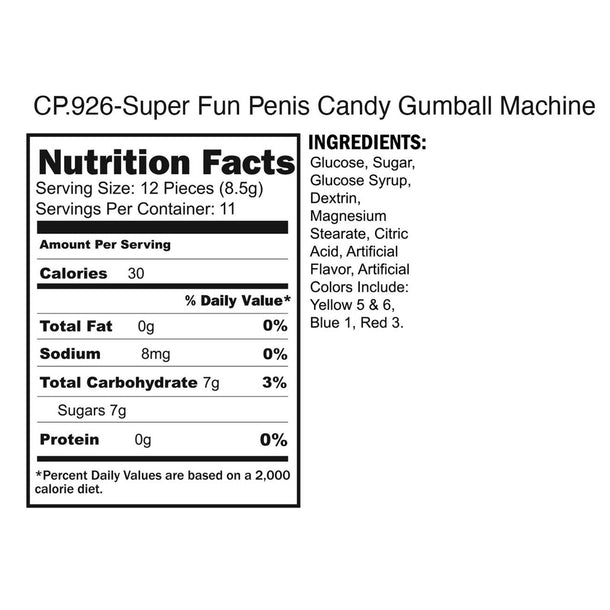 Super Fun Candy Gumball Machine