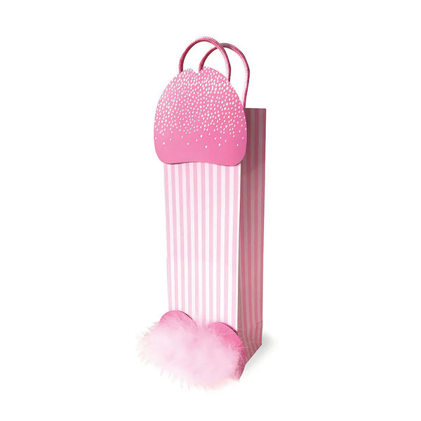 Pink Penis Gift Bag w/ feather balls