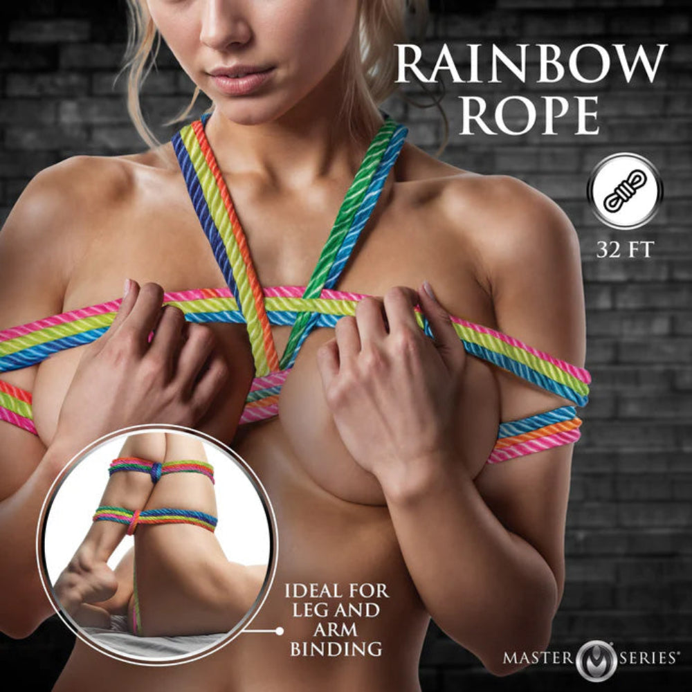 MS ''Rainbow'' Bondage Rope 32ft