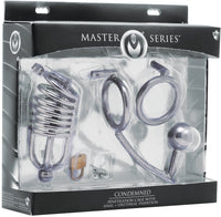 MS Condemned Penetration Cage w/ Anal + Urethral Insertion