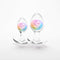 Cosmic Glams Butt Plug Kit 2pk - Rainbow