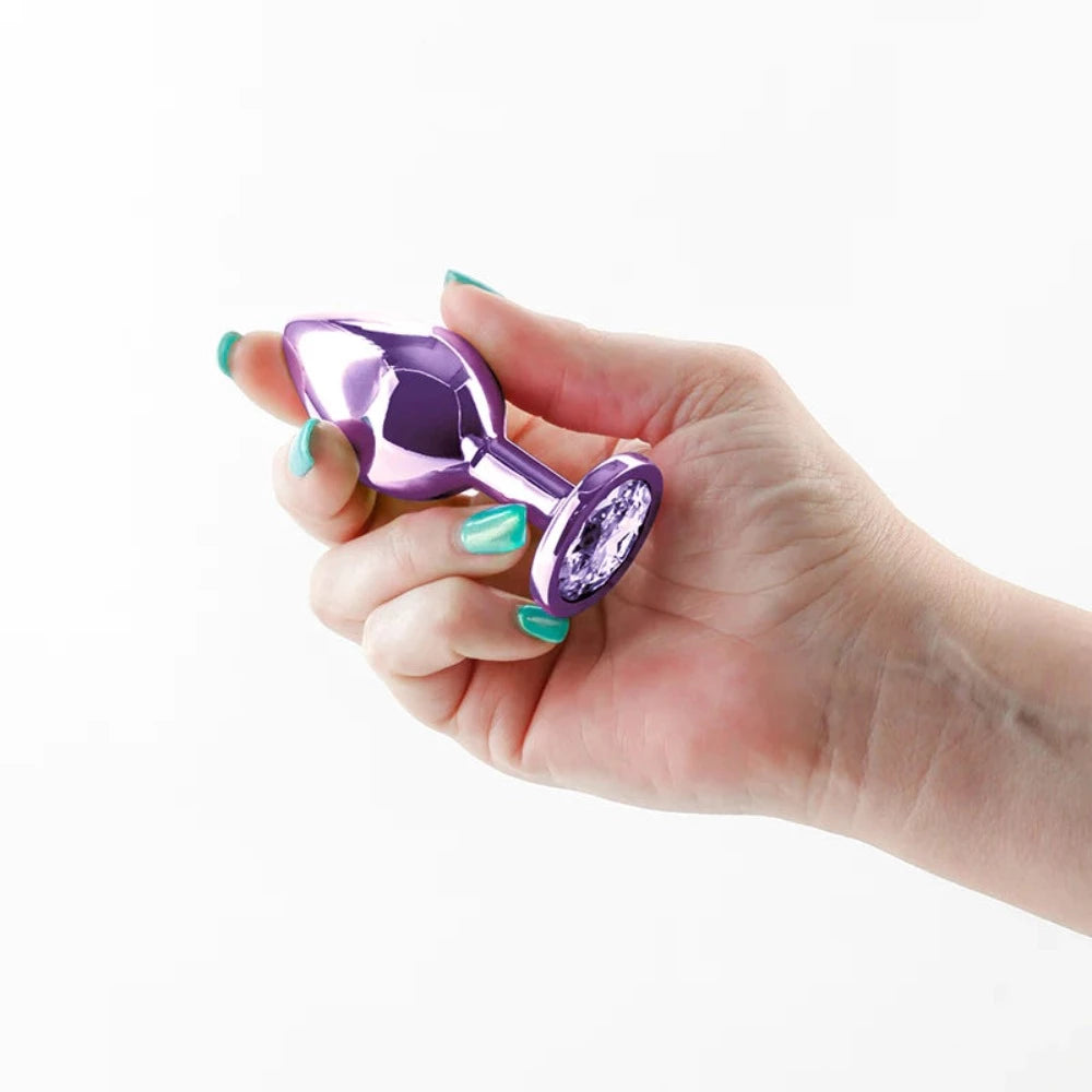 Rear Assets (Medium) Butt Plug -Purple