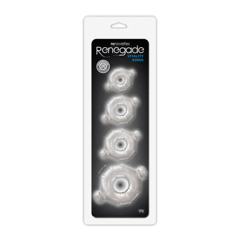 Renegade Vitality Rings -Clear