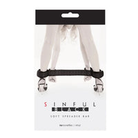 Sinful "Soft" Spreader Bar -Black