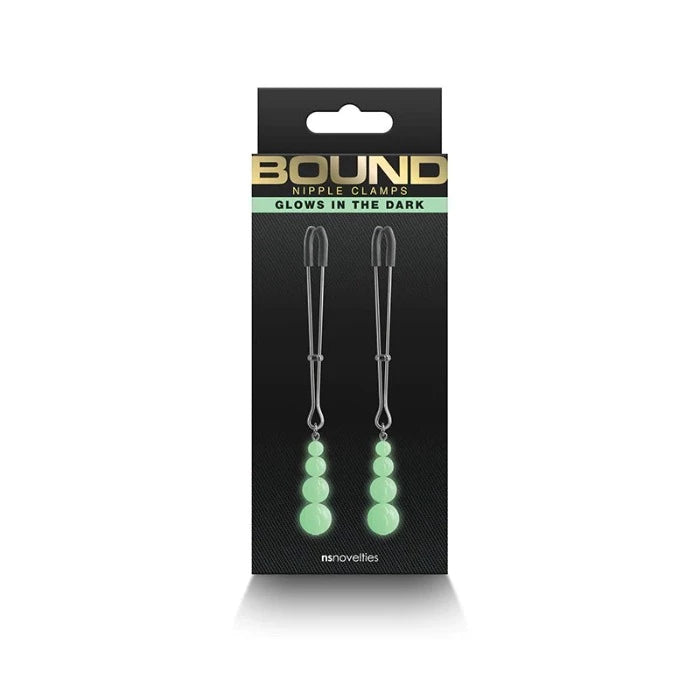 Bound "G2" Nipple Clamps -Gunmetal