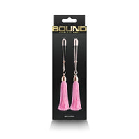Bound 'T1' Tassel Nipple Clamps –Pink