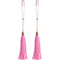 Bound ''T1'' Tassel Nipple Clamps –Pink