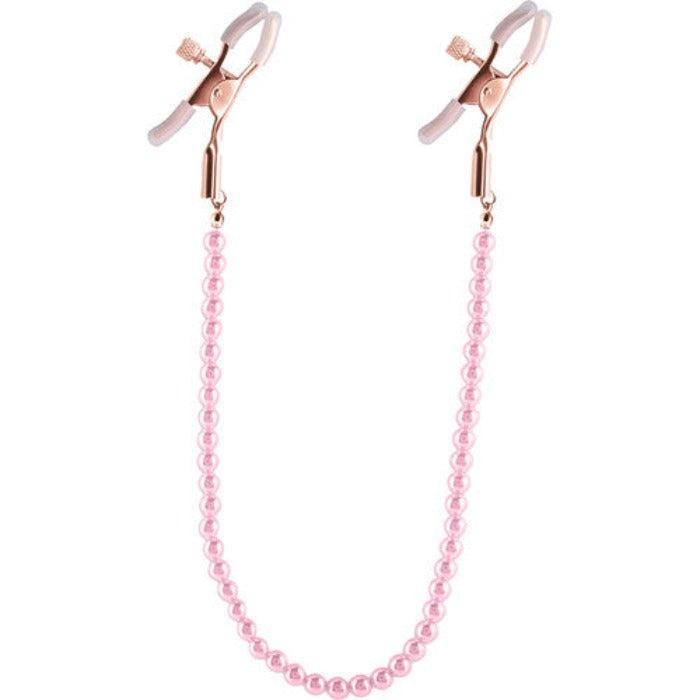 Bound DC1 Beads Nipple Clamps -Pink