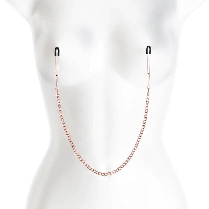 Bound 'DC3' Nipple Clamps -Rose Gold