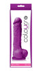 Colours Pleasures 5 inch Dildo -Purple