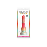 Colours Stacked 6'' Dildo -Red/Gold