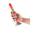 Colours Stacked 9" Dildo -Red/Gold